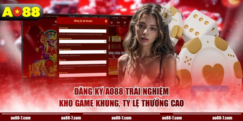Đăng ký AO88 trải nghiệm kho game khủng, tỷ lệ thưởng cao