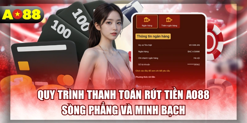 Quy Trình Thanh Toán Rút Tiền AO88 Sòng Phẳng Và Minh Bạch